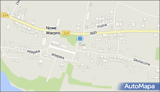 Paczkomat InPost NWV01M, Wiejska 47, Nowe Warpno 72-022