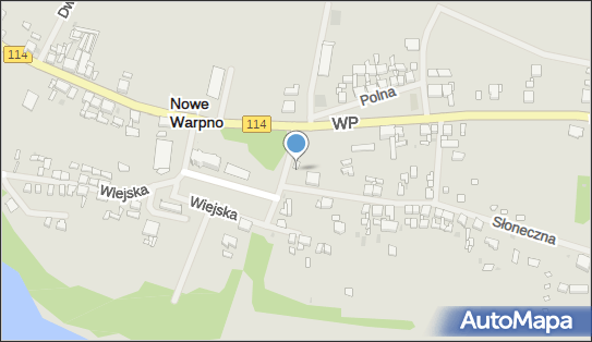 Paczkomat InPost NWV01M, Wiejska 47, Nowe Warpno 72-022