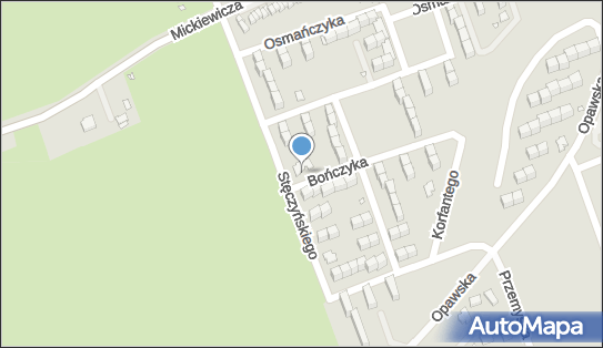 Paczkomat InPost NYS22M, Bończyka 1, Nysa 48-304