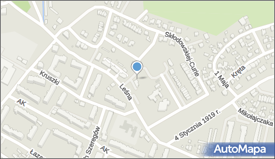 Paczkomat InPost OBW05M, Droga Leśna 78, Oborniki 64-600