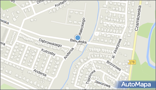 Paczkomat InPost OBW08M, Andersa 1A, Oborniki 64-600