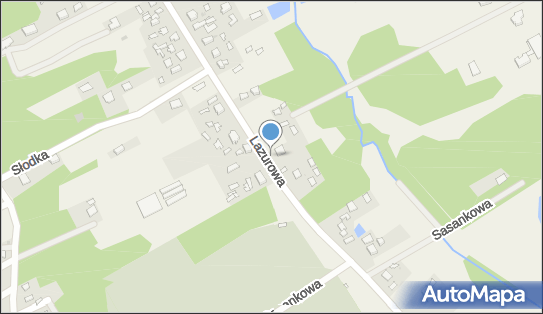 Paczkomat InPost ODW02M, Lazurowa 10, Odrano-Wola 05-825