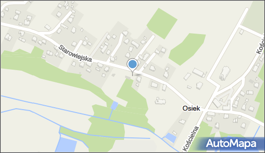 Paczkomat InPost OEK06M, Starowiejska 136, Osiek 32-608
