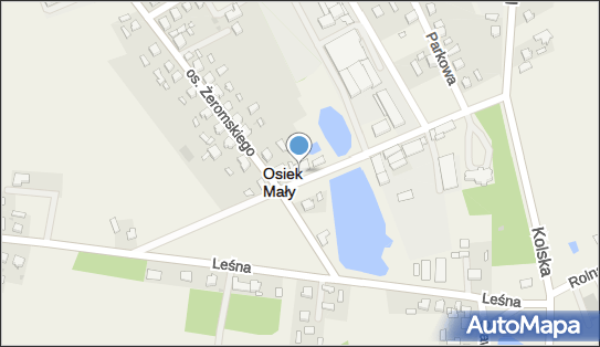 Paczkomat InPost OIM01M, Żeromskiego 2, Osiek Mały 62-613