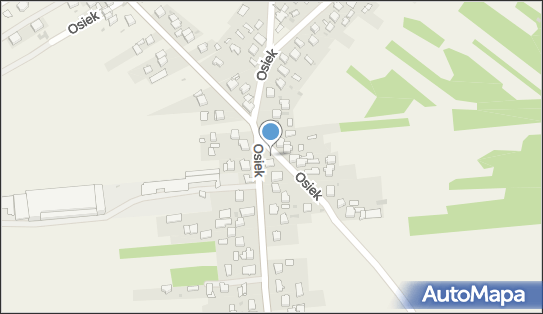 Paczkomat InPost OIX01M, Osiek 215, Osiek 32-300