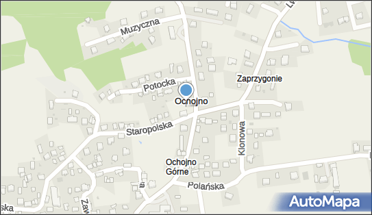 Paczkomat InPost OJO01N, Staropolska 2, Ochojno 32-040