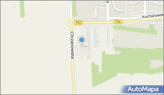 Paczkomat InPost OLK01BAPP, Chrzanowska 23, Olkusz 32-300