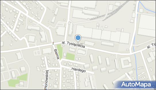 Paczkomat InPost OLK03BAPP, Aleja Tysiąclecia 11, Olkusz 32-300