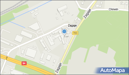 Paczkomat InPost OLK17M, Zagaje 2, Olkusz 32-300