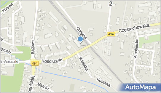 Paczkomat InPost OLO02ML, Kościuszki 36, Olesno 46-300