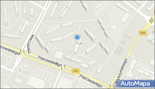 Paczkomat InPost OLS02HP, Pstrowskiego 23, Olsztyn 10-602