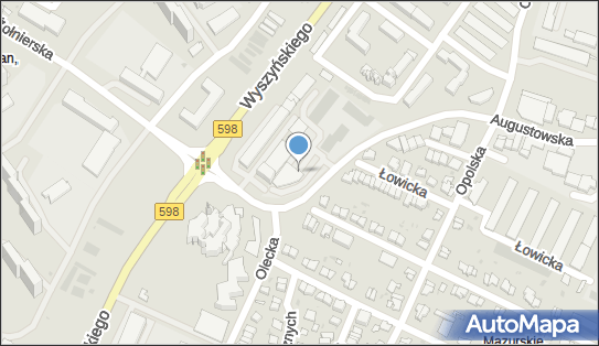 Paczkomat InPost OLS05BAPP, Augustowska 3, Olsztyn 10-683