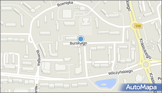 Paczkomat InPost OLS32A, Burskiego 9, Olsztyn 10-686
