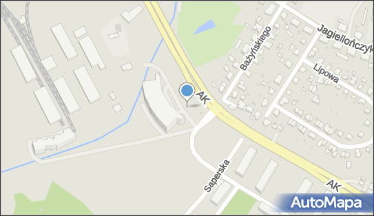 Paczkomat InPost OLS55M, Armii Krajowej 14/6, Olsztyn 10-072