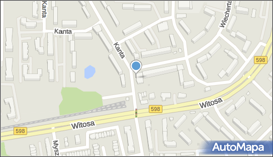 Paczkomat InPost OLS58M, Kanta 11, Olsztyn 10-691