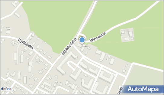 Paczkomat InPost OLS64M, Borowa 1, Olsztyn 10-242