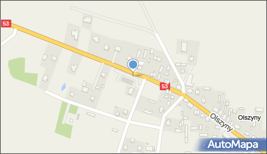 Paczkomat InPost OLSZ02M, Olszyny 14F, Olszyny 12-100