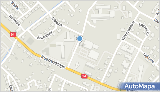 Paczkomat InPost OLW02A, Kutrowskiego 29E, Oława 55-200