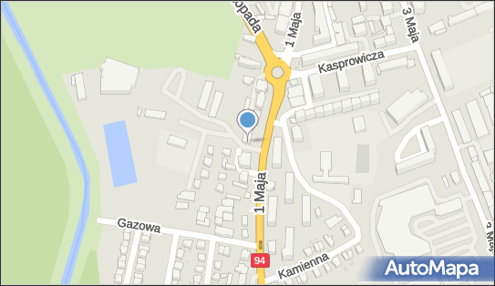 Paczkomat InPost OLW14M, 1 Maja 31b, Oława 55-200