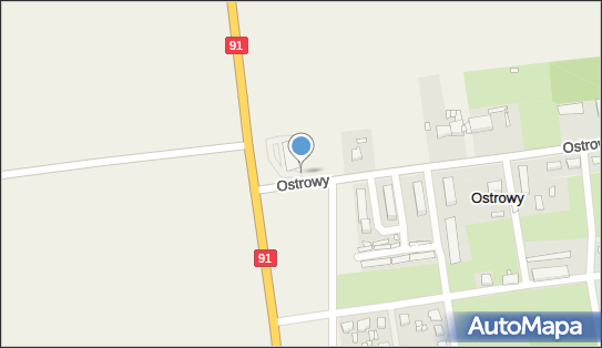 Paczkomat InPost OOY01M, Ostrowy 56A, Ostrowy 99-350