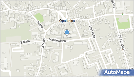 Paczkomat InPost OPA01M, Mickiewicza 5, Opalenica 64-330