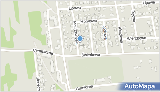 Paczkomat InPost OPC02M, Modrzewiowa 4, Opoczno 26-300