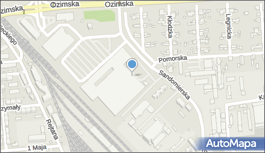 Paczkomat InPost OPO03APP, Ozimska 72, Opole 46-020