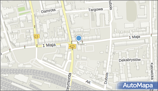 Paczkomat InPost OPO05A, 1 Maja 8, Opole 45-069