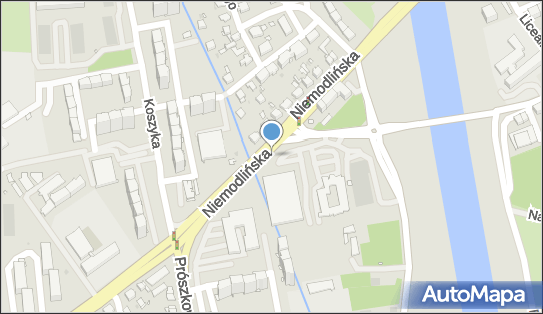 Paczkomat InPost OPO05HP, Niemodlińska 21, Opole 45-710