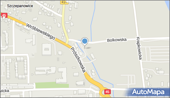 Paczkomat InPost OPO08N, Prószkowska 71, Opole 45-710