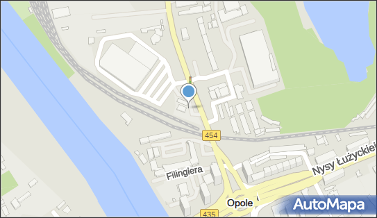 Paczkomat InPost OPO09A, Budowlanych 3, Opole 45-005
