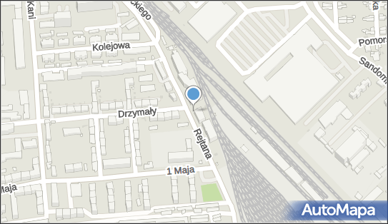 Paczkomat InPost OPO10M, Rejtana 5, Opole 45-331