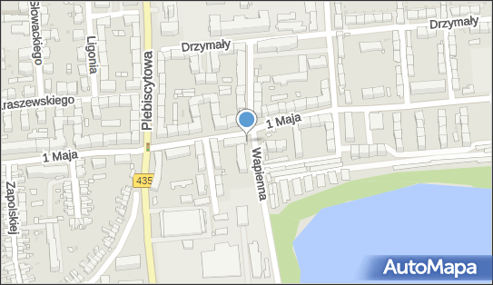 Paczkomat InPost OPO15A, 1 Maja 38, Opole 45-356