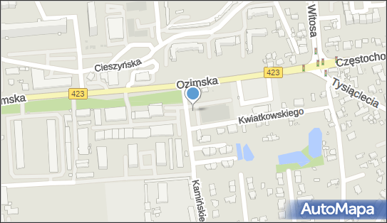 Paczkomat InPost OPO24M, Kamińskiego 1, Opole 45-323