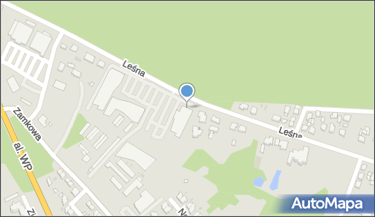 Paczkomat InPost ORS07M, Leśna 41C, Ostrzeszów 63-500