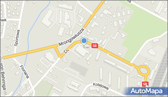 Paczkomat InPost OSK01M, Mrongowiusza 30, Olsztynek 11-015