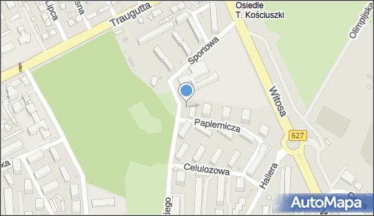 Paczkomat InPost OST04N, Papiernicza 1, Ostrołęka 07-410