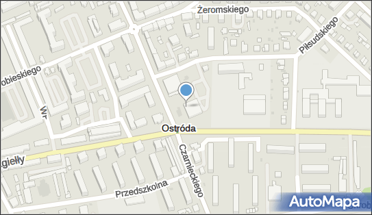 Paczkomat InPost OST08N, Czarnieckiego 47, Ostróda 14-100