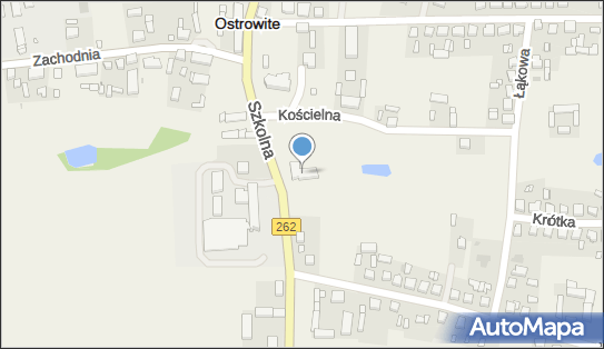 Paczkomat InPost OTE01N, Szkolna 1, Ostrowite 62-402