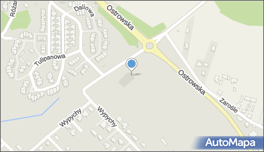 Paczkomat InPost OTS03BAPP, Żołnierzy AK 1, Ostrołęka 07-411