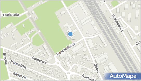 Paczkomat InPost OTW18M, Górna 15, Otwock 05-400