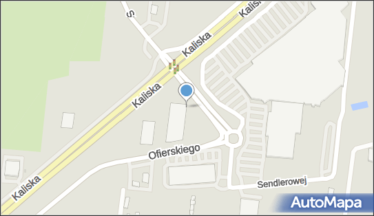 Paczkomat InPost OWI01G, Kaliska 120, Ostrów Wielkopolski 63-400