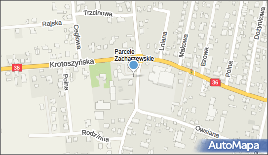 Paczkomat InPost OWI16M, Krotoszyńska 179, Ostrów Wielkopolski 63-400