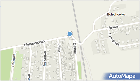 Paczkomat InPost OWN02M, Zielona 1A, Owińska 62-005