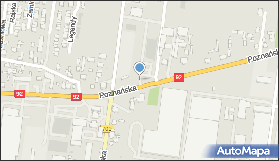 Paczkomat InPost OZM06M, Poznańska 224, Ożarów Mazowiecki 05-850
