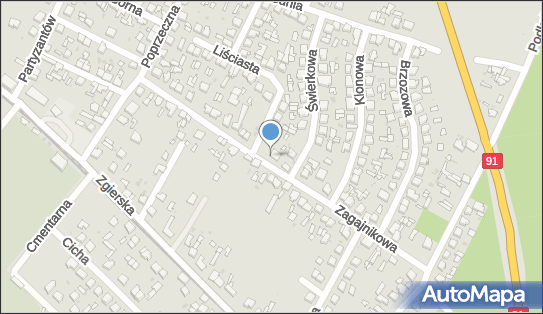 Paczkomat InPost OZO01M, Zagajnikowa 18, Ozorków 95-035