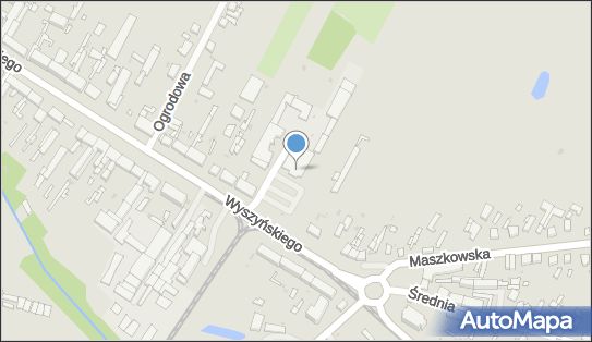 Paczkomat InPost OZO01N, Wyszyńskiego 30, Ozorków 95-035