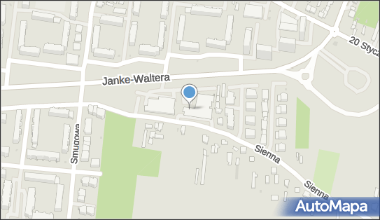 Paczkomat InPost PAB02HP, Sienna 20, Pabianice 95-200