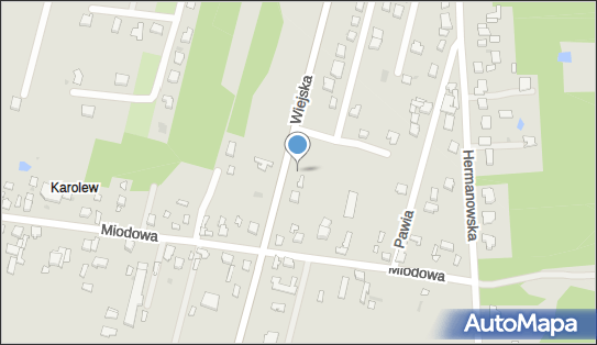 Paczkomat InPost PAB03BAPP, Wiejska 70A, Pabianice 95-200