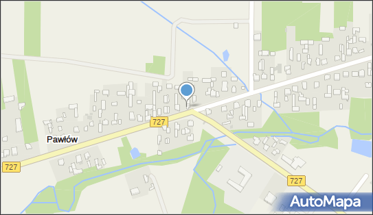 Paczkomat InPost PALV01M, Pawłów 97, Pawłów 26-510